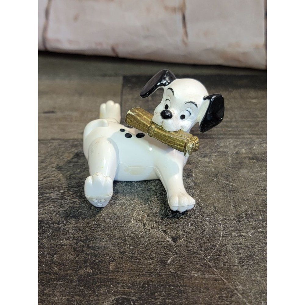 Disney Dalmatians 101 gold gift‎ toy figure dog